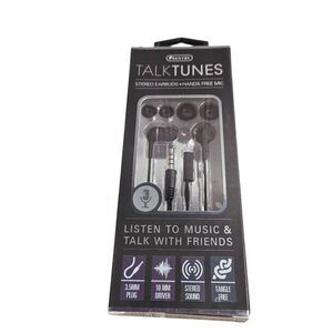 Sentry TalkTunes Stereo Earbuds with In-Line Microphone (HPS-HM116)
